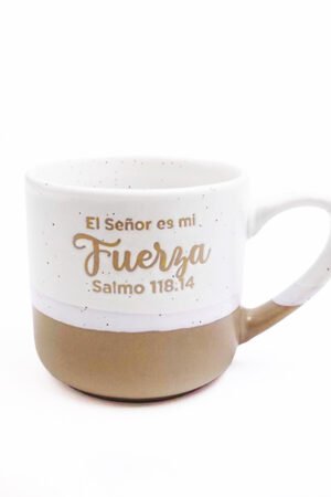 Taza Acuarela | El Señor es mi Fuerza