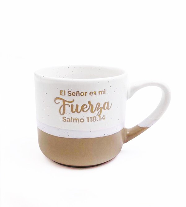 Taza Acuarela | El Señor es mi Fuerza
