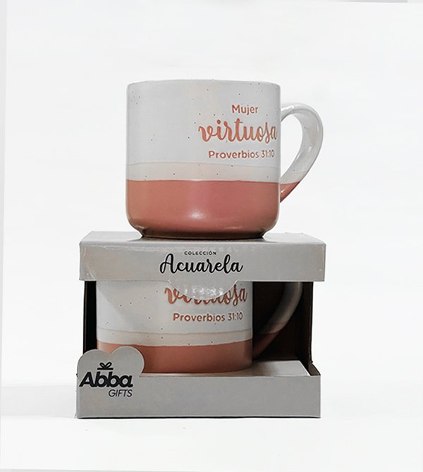 Taza Acuarela | Mujer Virtuosa - Imagen 2