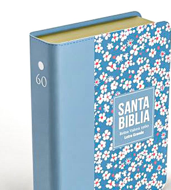 Biblia RV60 | Tamaño Compacta | Azul claro - Imagen 2