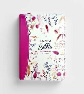 biblia-rv60-tamano-manual-letra-grande-flores-rosas-con-cierre